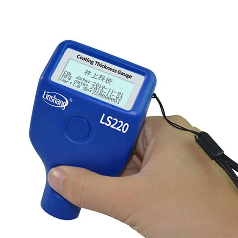 Тестер толщины покрытия краски 0 2000um 0.1um Fe NFe датчик датчика LS220 для