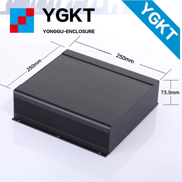 Алюминиевая распределительная коробка для электронной печатной платы 250*73 5 250