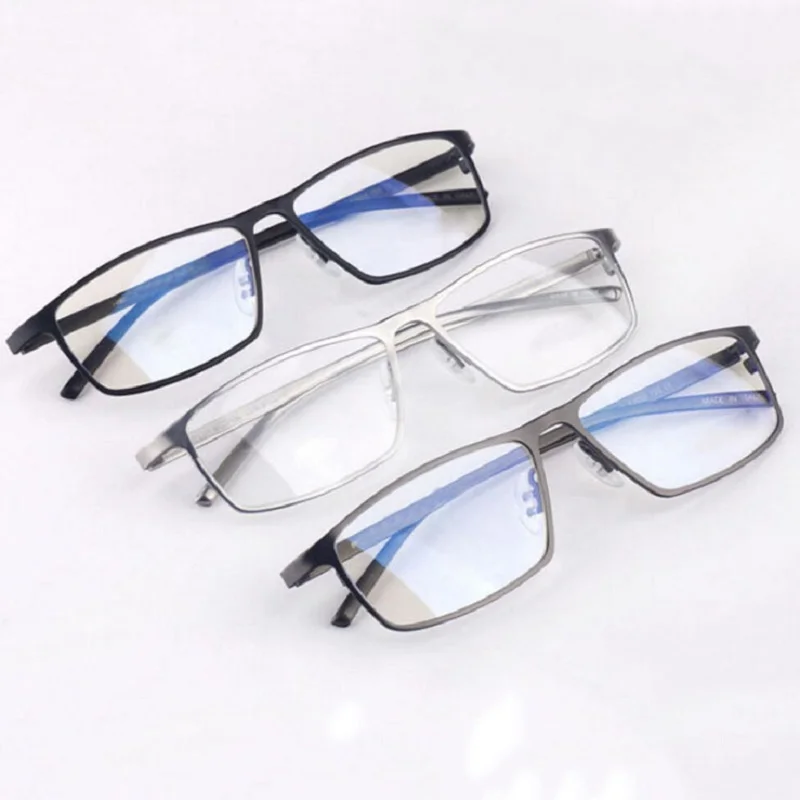 2018 Модные мужские очки из чистого титана оправы для близорукости женские по