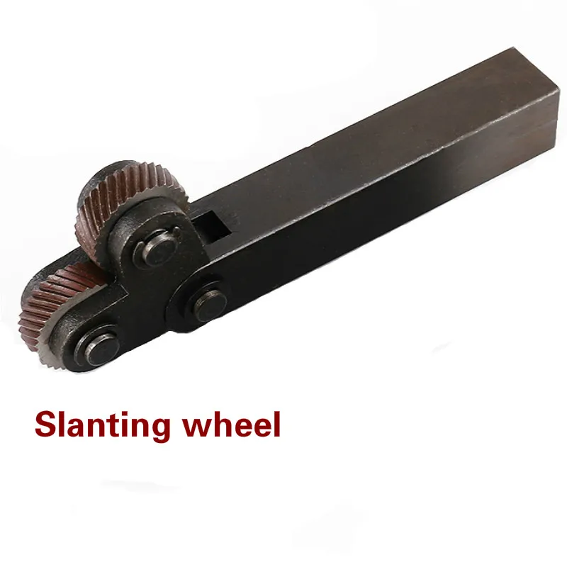 1Set Dual Wheels 26 мм инструмент для накатки стальной диаметр двойные/одиночные колеса линейный шаг набор накатки токарный станок резец станки 0,6 мм-3,0 мм - Цвет: 1Set Dual Wheels
