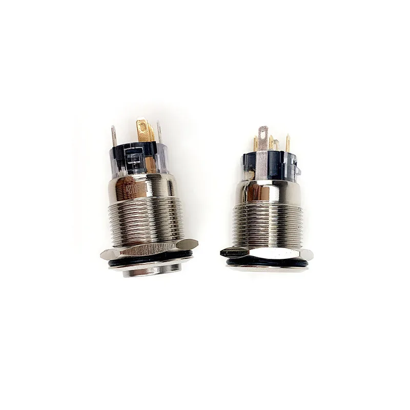 19mm Metal button switch momentary latching auto seat heating switches waterproof LED elevator 3V 5V 6V 36V 110V 220V | Обустройство
