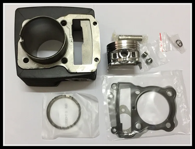 Фото Новый мотоцикл цилиндр zontes zt150-8a цзян хао HJ150 поршень сборки поршневой палец имеет 13 мм диаметр 62 мм №4