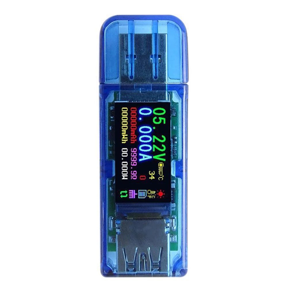 Напряжение цвет ЖК дисплей тестер USB 3 0 мощность ёмкость вольтметр аккумулятора