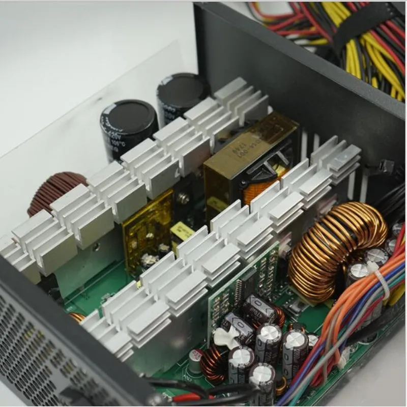 Блок питания T.F.SKYWINDINTL 1600 Вт блок для майнинговой машины 24pin ethereum ПК gtx 960 pico