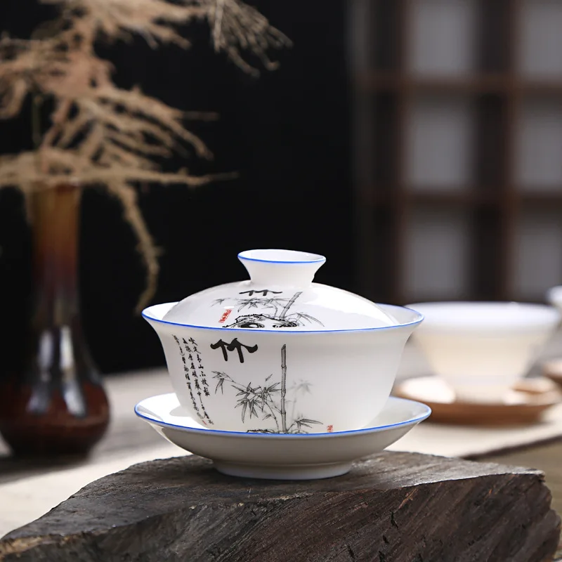 Ручная роспись tureen кунг фу Чайник Посуда для напитков|kung fu tea pot|tea potkung |