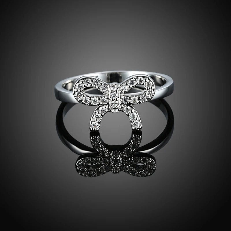 Bow Designer 925 Sterling Silver Ring For Lady | Украшения и аксессуары