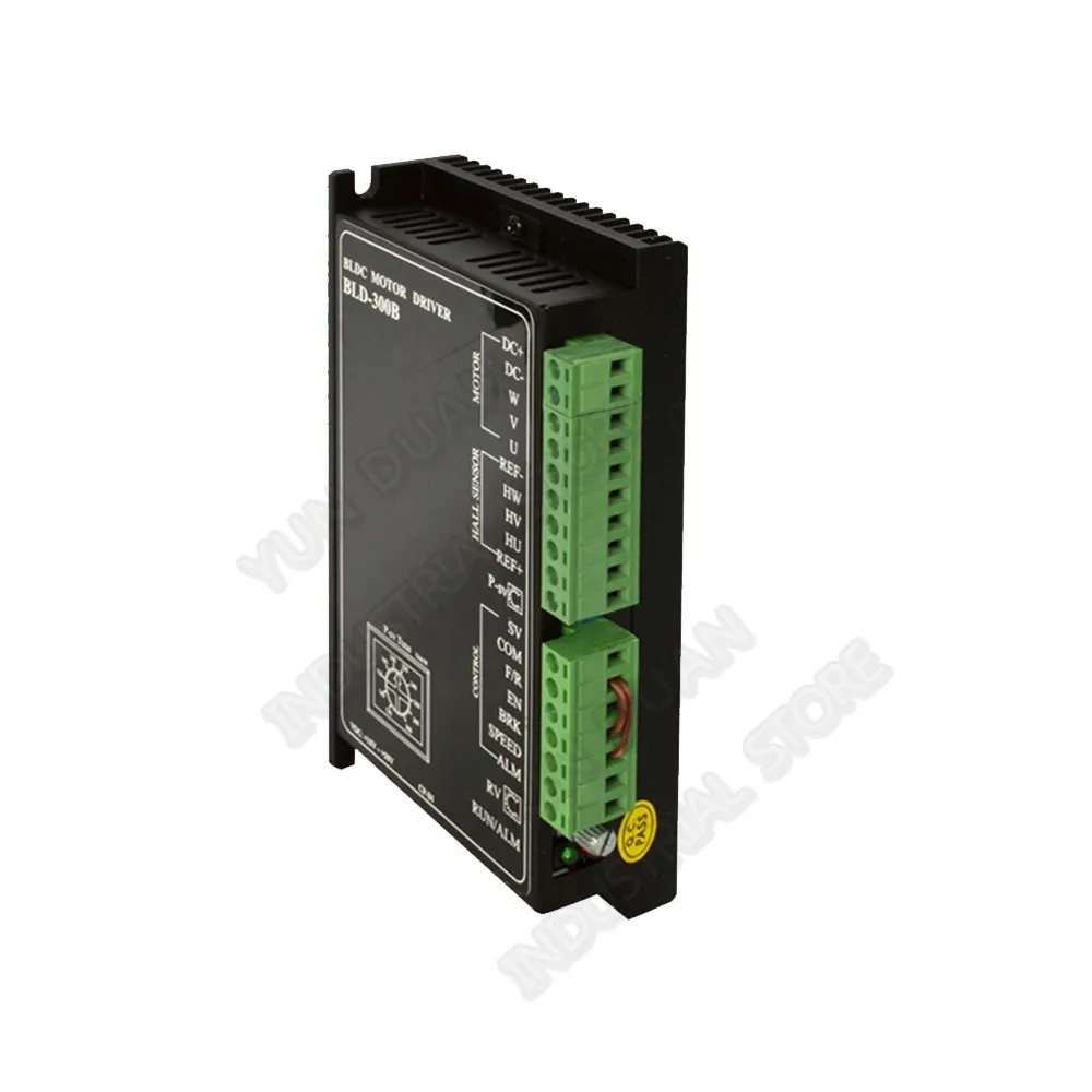 Бесщеточный двигатель 300 Вт DC 48 в 12 В 56 BLDC Driver Hall 15A контроллер с регулируемой