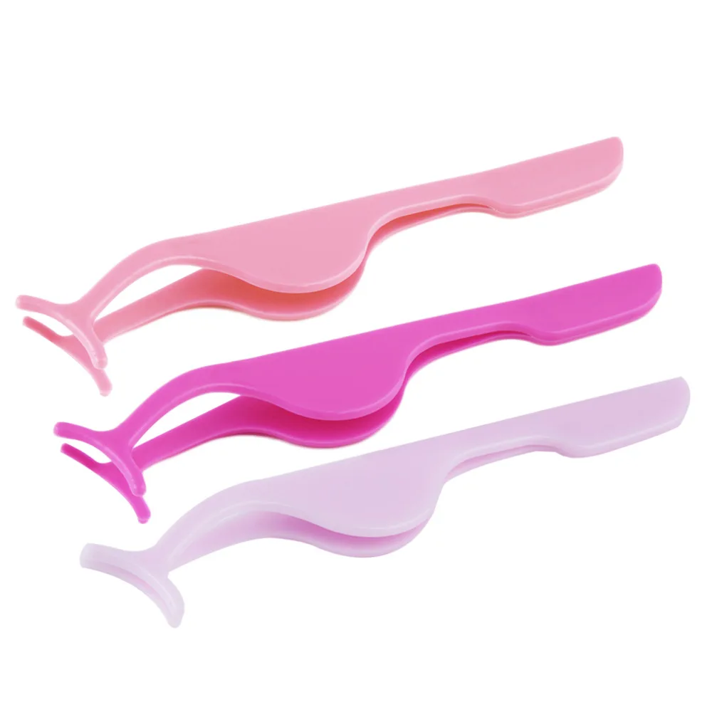 

Multifunctional False Eyelashes Extension Clamp Plastic Auxiliary Clip Tweezers Modern Beauty Tool Hot Selling