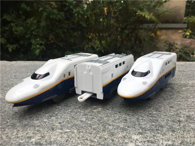 Takara Tomy Plarail S-10 E4 Series Shinkansen Max Электрический моторизованный поезд игрушка подарок