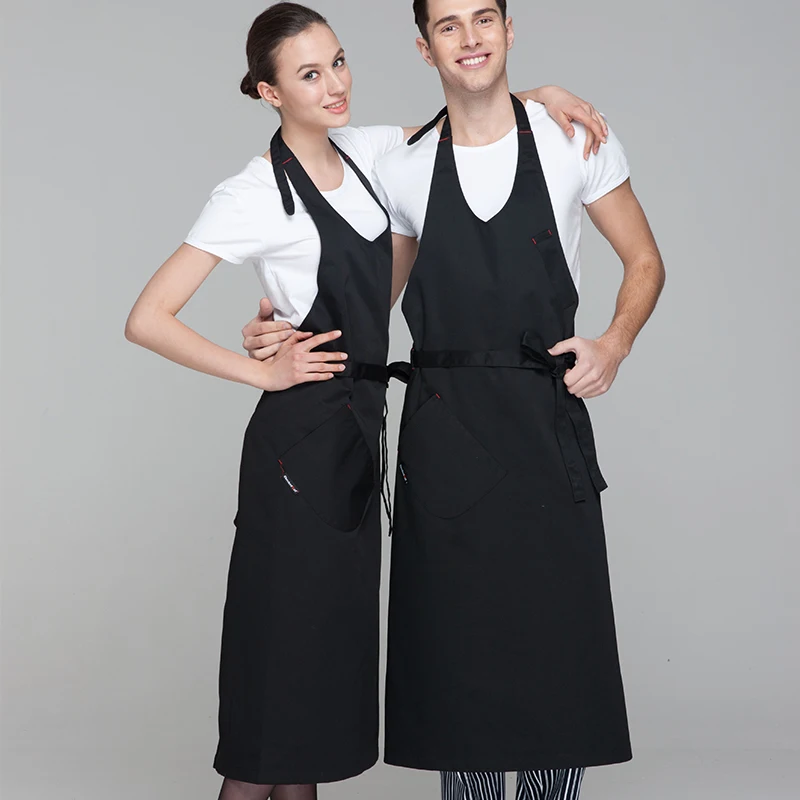 Клетчатый гостиничный костюм унисекс нагрудник фартук | Тематическая одежда и