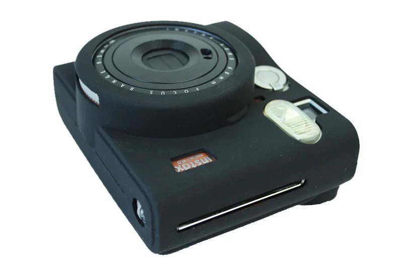 Новая камера видео сумка ПВХ силиконовый чехол для Fujifilm Instax Mini 90 Fuji Mini-90 защитная сумка