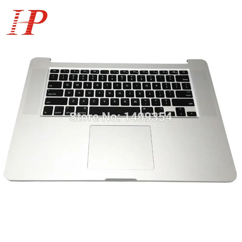 Оригинальный Упор для рук Apple Macbook A1398 15 ''Топ чехол с клавиатурой и трекпадом