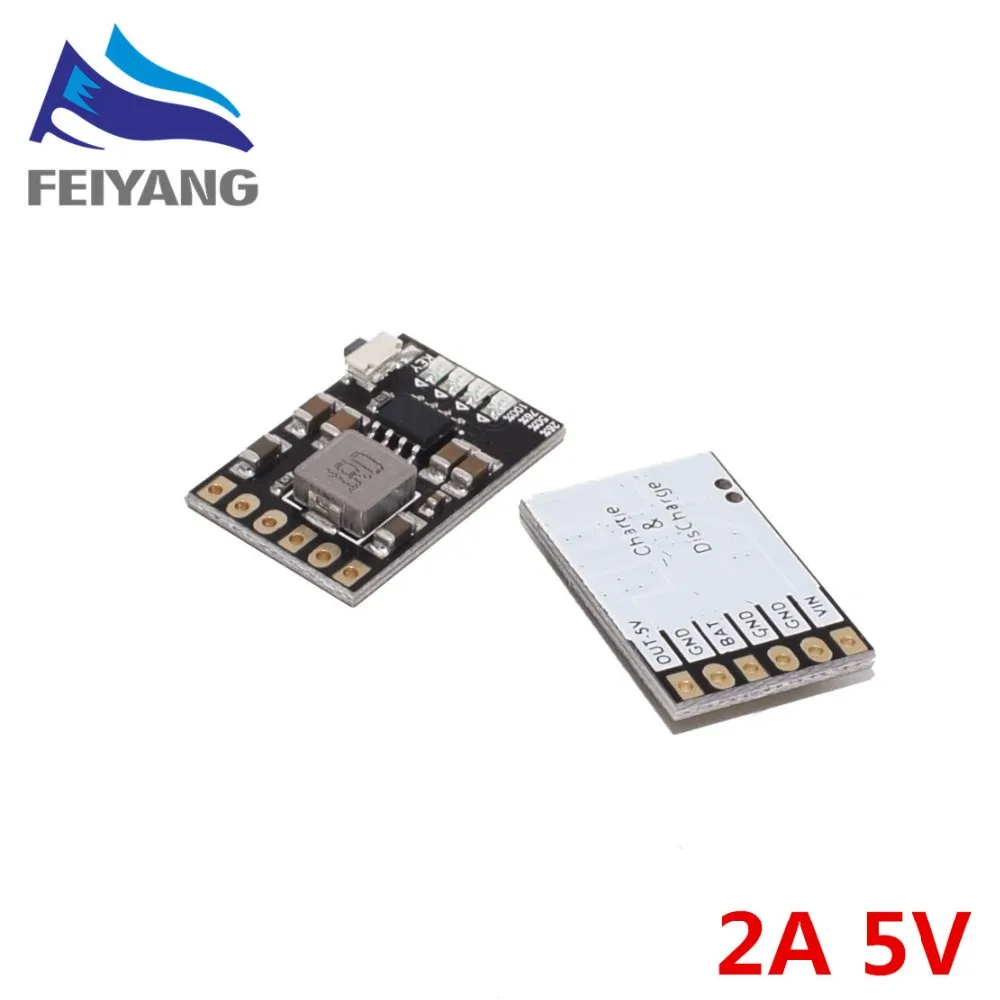 DC 5V 2.1A Мобильный питания Diy плата 4 2 V зарядка/разрядка boost индикатор защиты