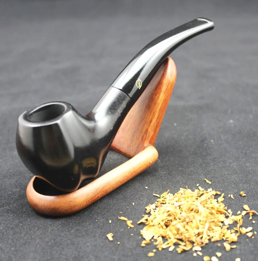 Дымовая трубка из натурального черного дерева 16 инструментов ручной работы