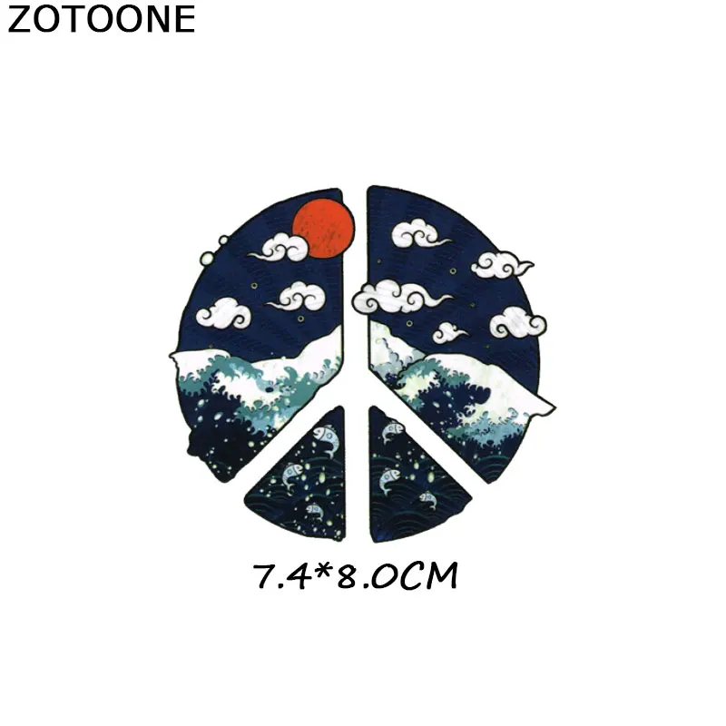 ZOTOONE Переводные железные для Костюмы буквы паук Тигр патчи Утюг на Diy аппликации