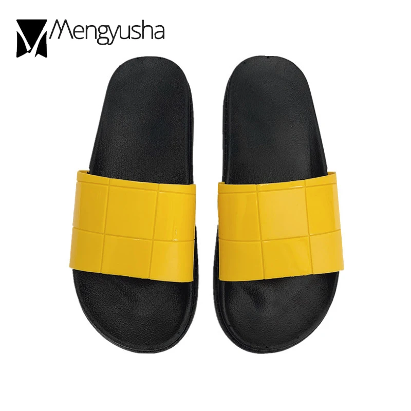 Корейские дизайнерские сандалии в клетку женские неоновые ботинки разноцветные