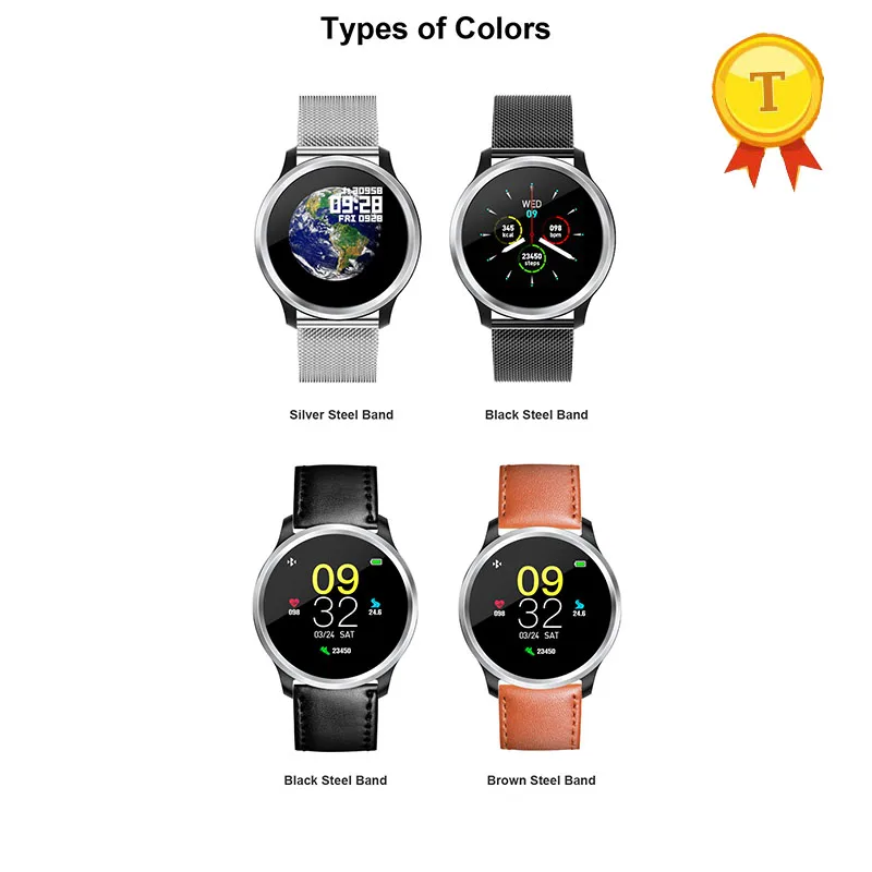 ECG PPG умный Браслет пульсометр монитор здоровья кровяное давление трекер