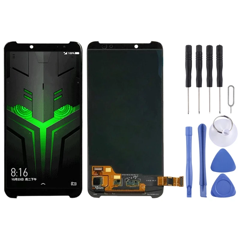 Высококачественный ЖК экран и дигитайзер Сменное стекло в сборе для Xiaomi Black Shark Helo