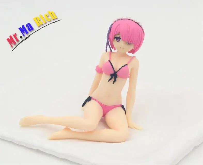 Re: жизнь в другом мире от нуля Ram фигурку 1/8 Масштаб Окрашенные фигуры Rem бикини