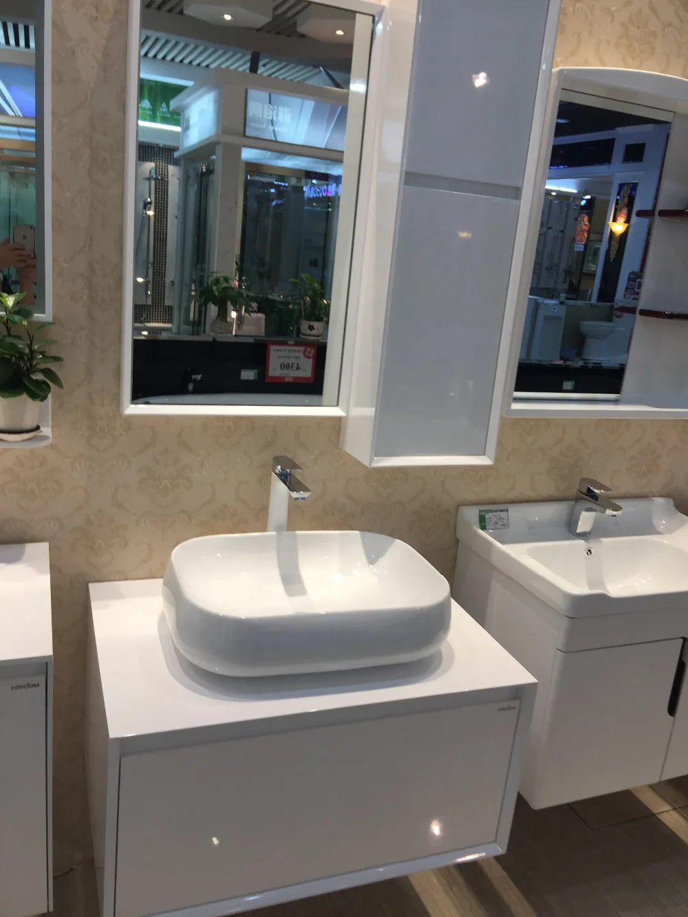 

800mm Counter Top Ceramic Washbasin Solid Wood Wall Mounted Bathroom Vanity Cloakroom Black Drawer Furniture Cabinet Mirror 2011