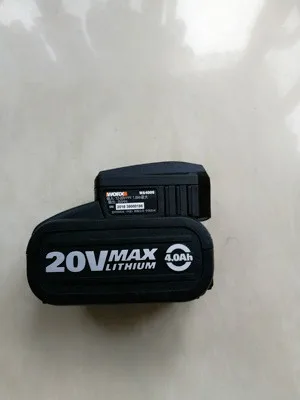 Лучший WORX 20V usb зарядное устройство банк разъем 20V батареи WA4009 подходит для всех worx 20V батареи как показано на фото