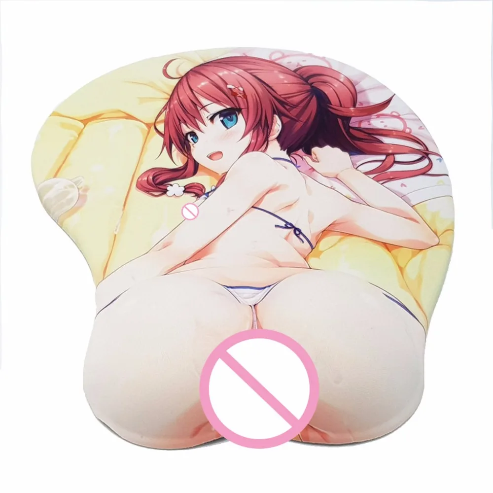 Migita Hibiki Maitetsu аниме отаку 3D коврик для мыши с гель запястий оригинальный