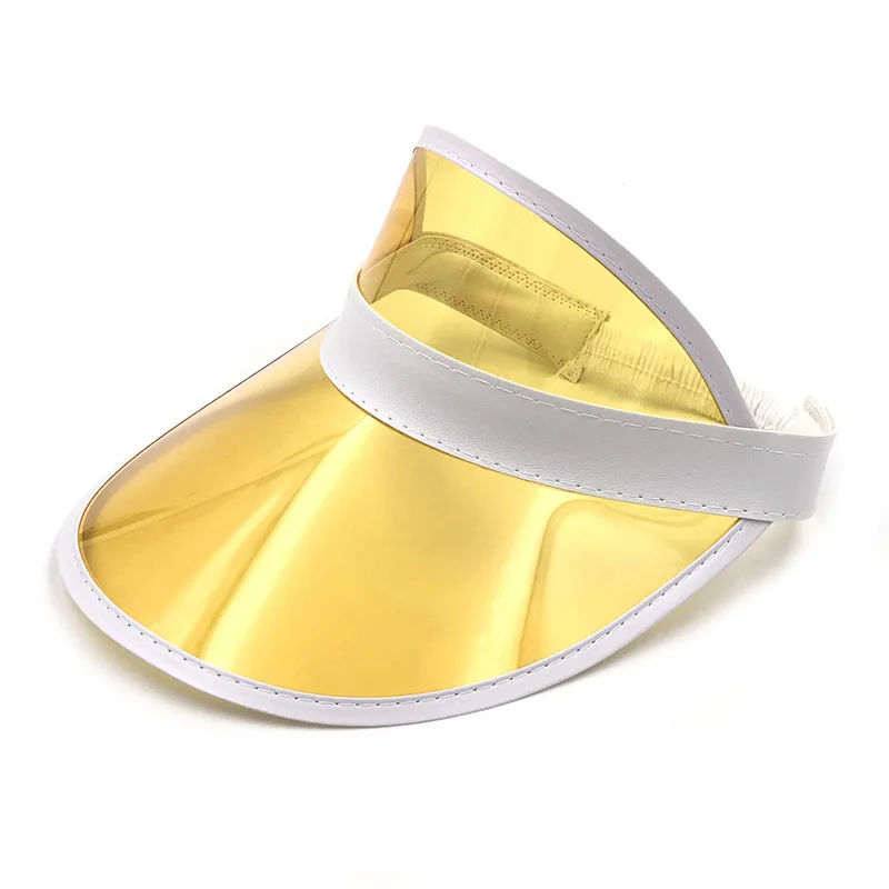 Yellow Susi& Rita, летняя шляпа из ПВХ, Женский уличный солнцезащитный козырек, кепка s, Повседневная пластиковая пустая верхняя Кепка, солнцезащитная Кепка, пляжные шляпы, Casquette Femme - Цвет: Yellow