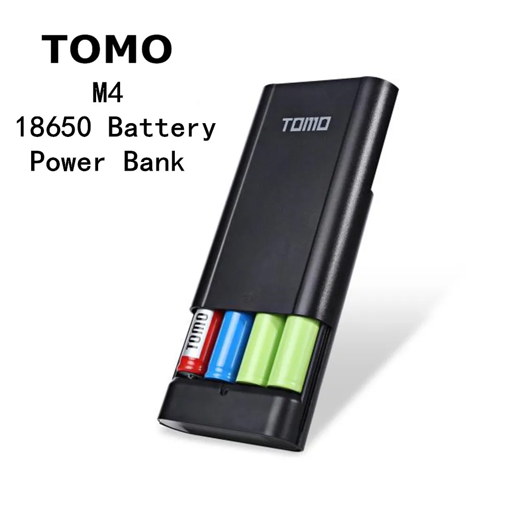 TOMO M4 4x18650 литий ионное портативное умное зарядное устройство для аккумуляторов
