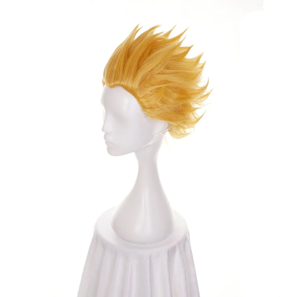 Ccutoo Fate/Stay Night Zero Gilgamesh золотые короткие нарезанные синтетические волосы косплей парики для вечеринки Хэллоуин костюм