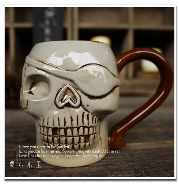 Популярная американская коллекция украшения для бара в виде черепа чашка Тики