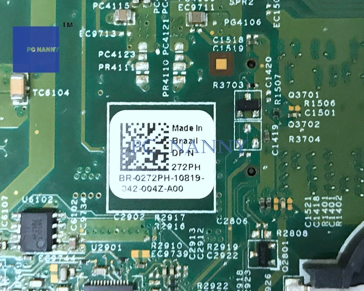 Материнская плата PCNANNY 272PH 0272PH 12204-1 для DELL INSPIRON 5421 i7-3537U материнская ноутбука |