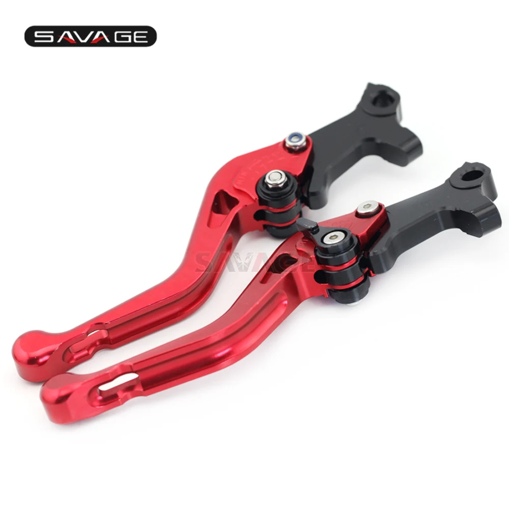 Short Left Right Brake Levers For GILERA/PIAGGIO X-EVO 400 X8 X9 125/200/250/500 for Brembo System Motorcycle Adjustable | Автомобили и