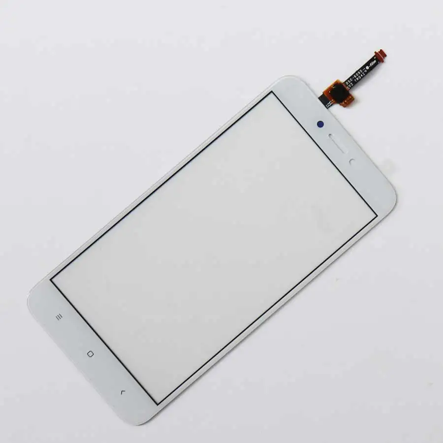 Белый Сенсорный экран для Xiaomi Redmi 4 4X сенсорный экран панель Красный mi 4X5,0 ''ЖК-дисплей стекло сенсор дигитайзер Запчасти для телефонов - Цвет: Белый