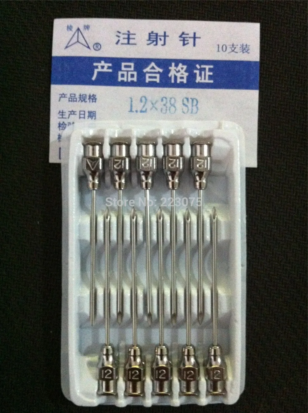 

Hot New Medicine Box Suplementos Protein New 10pcs Stainless Steel Ss304 Syringe Needle Dispensing Needles 1.2x38mm