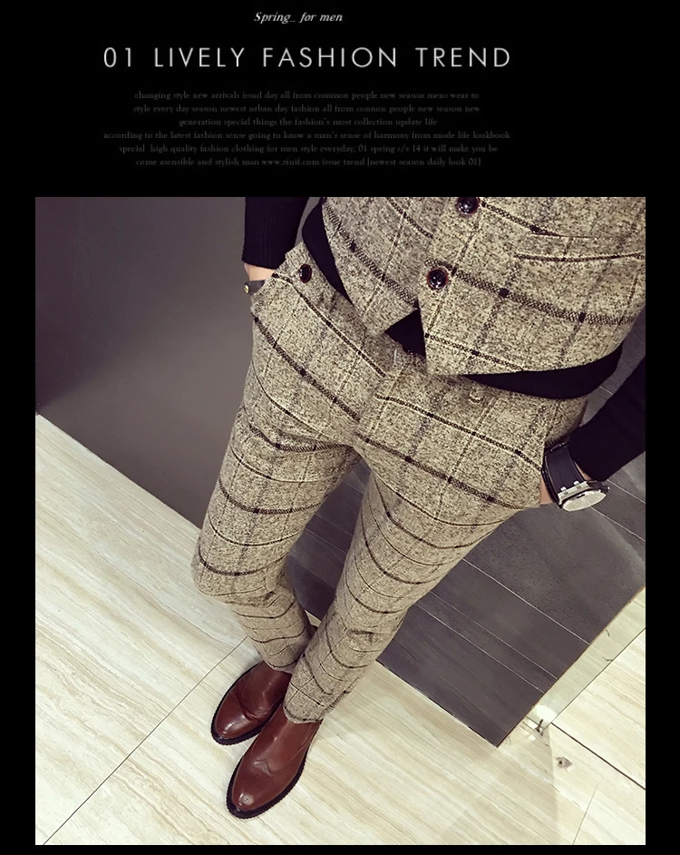 Духи Masculino костюм Pantalon Homme Весна нового размера плюс эластичные брюки корейские приталенные повседневные мужские брюки 5XL