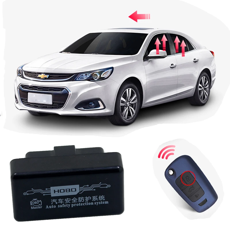 Автомобильный доводчик для окон Canbus OBD закрывающий модуль установки на люк без