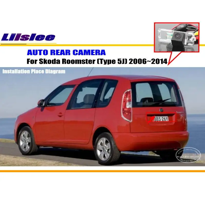 

Автомобильная камера заднего вида для Skoda Roomster (тип 5J) 2006-2014, парковочная камера заднего вида NTST PAL OEM