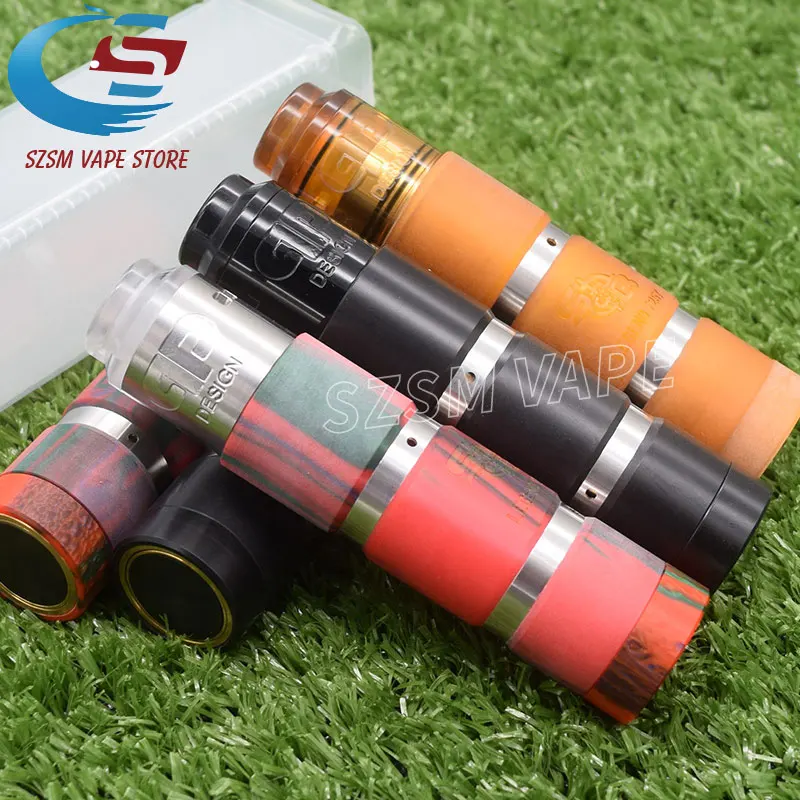 Электронная сигарета sob mod комплект 18650 батарея с QP KALI V2 RDA Fatality RDA атомайзер 25 мм vape механический мод для испарителя комплект