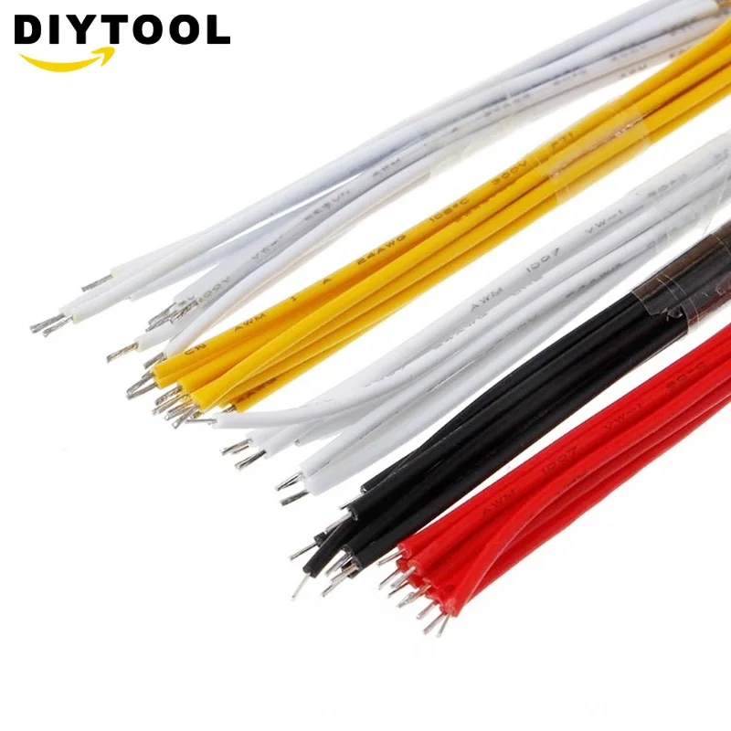 130 шт. 24AWG соединительный кабель гальванически лужёные комплект проводов Набор