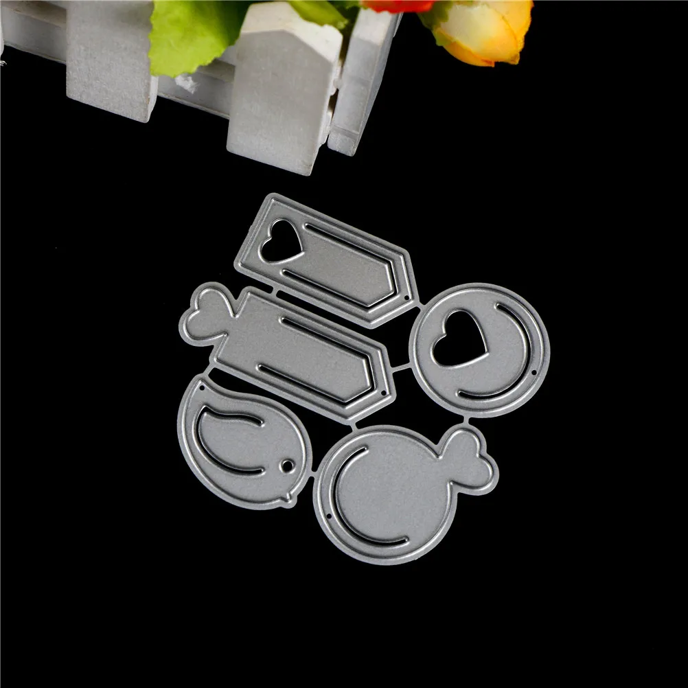 Любовная Геометрическая этикетка металлическая высечка фотоальбом