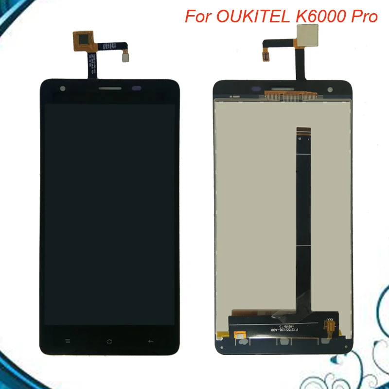 5 шт./лот для Oukitel K6000 Pro 100% новый ЖК дисплей и TP кодирующий преобразователь