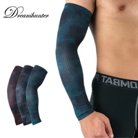 compression arm sleeves men women running cycling arm warmer basketball gym elbow guards support elastic cover sun uv protection