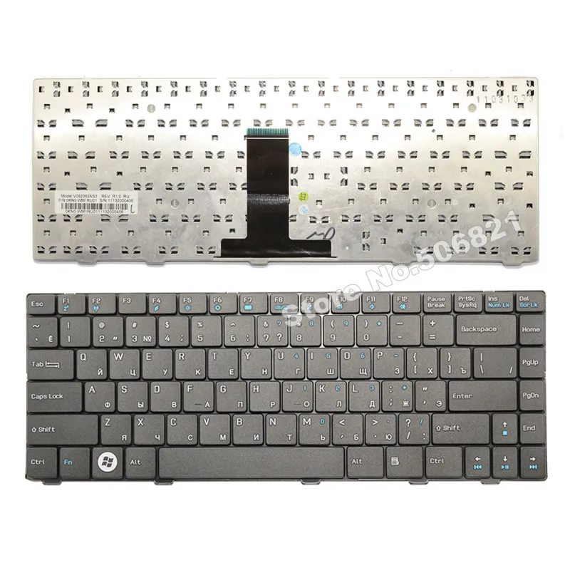 Оригинальная русская клавиатура JIGU для ASUS F80 F80C F80H F80L F80Q F80S F81 F81S F82 F82Q F83 F83E X80 X82 X85S RU