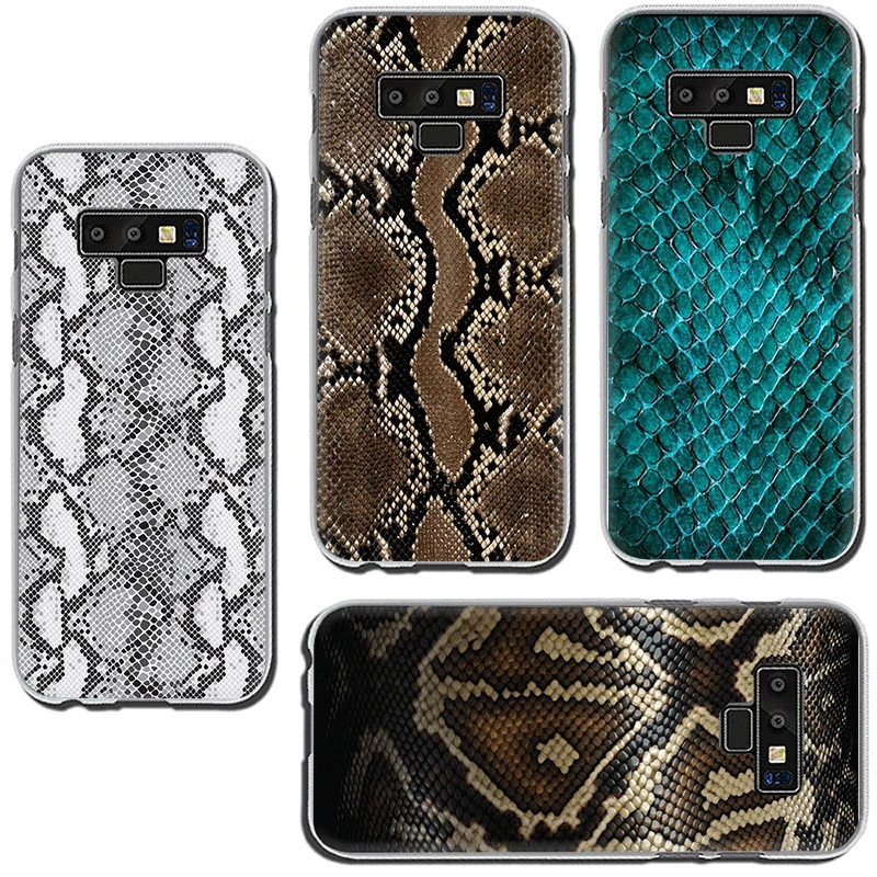 Жесткий чехол змеиной кожи для телефона Samsung A5 A7 A9 A6 A8 Plus A10s 20s 30s 40s 50s 60 70|Бамперы| |