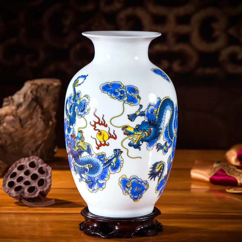 Классические вазы Jingdezhen Античная китайская керамика для домашнего декора