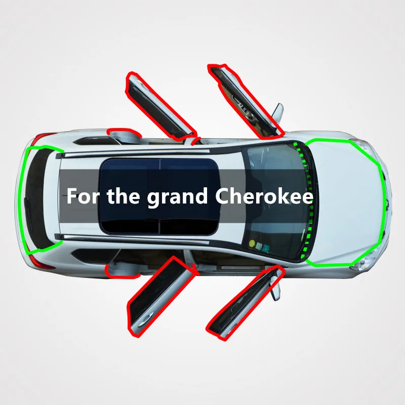 

For the edge seam of JEEP big Cherokee sealing strip, dust proof, feng shui collision, sound insulation and modified rubber seal