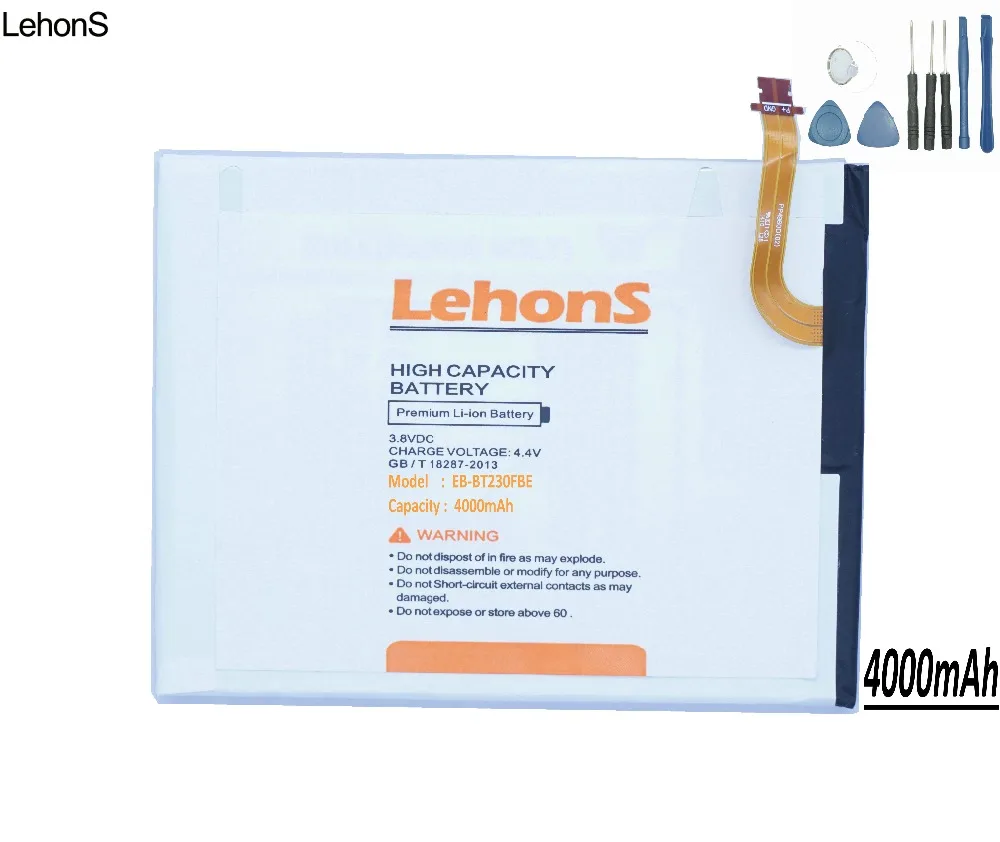 LehonS 1x Новый аккумулятор для планшета 4000 мАч Samsung Galaxy Tab 4 7 0 &quotT230 T231 T235 стандартная