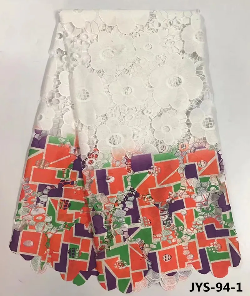 2017 африканская вышивка гипюровая кружевная ткань красивый цветок вышитый дизайн