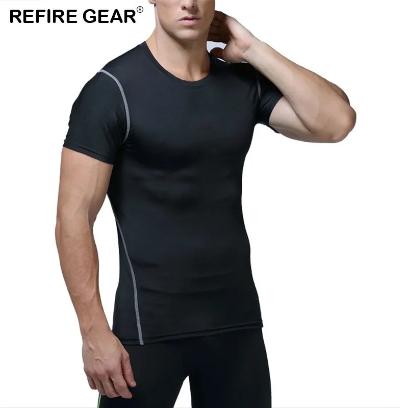 Спортивная футболка Refire Gear для альпинизма мужская спортивная одежда фитнеса и