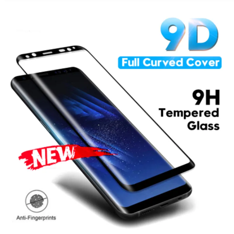 9D закаленное стекло пленка для Samsung Galaxy Note 8 9 S9 S8 Plus S10 полное покрытие защита